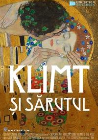 Poster Klimt și sărutul